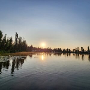 Amanecer en Xochimilco